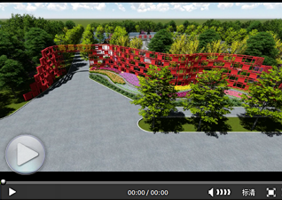 景觀動畫3D效果展示(商業景觀3D動畫)