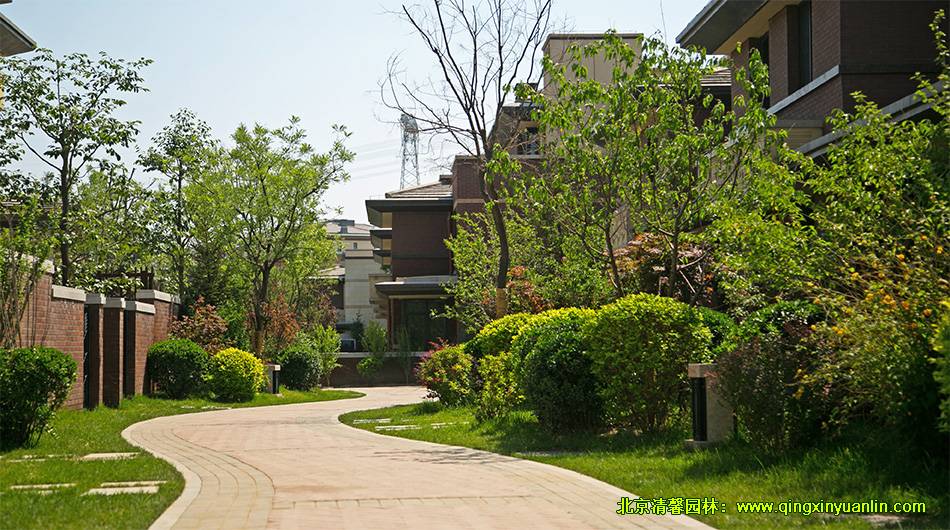 燕西華府項目 園林景觀工程