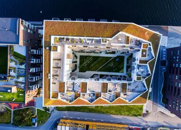 挪威奧斯陸S?renga地區6街區景觀設計圖賞析