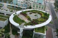 屋頂綠化可有效緩解城市綠化用地與建設用地矛盾
